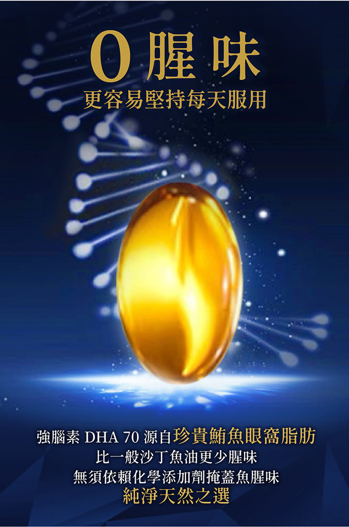 日本命力 - 強腦素 (60粒裝）<$388盒起>