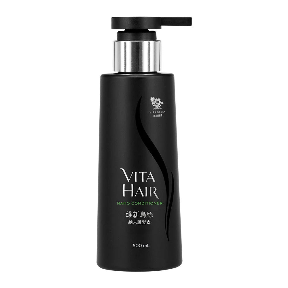 維特健靈 - 【深層滲透髮芯．修復髮絲】 維新烏絲納米護髮素 500mL  (1/2/4盒裝) $498起