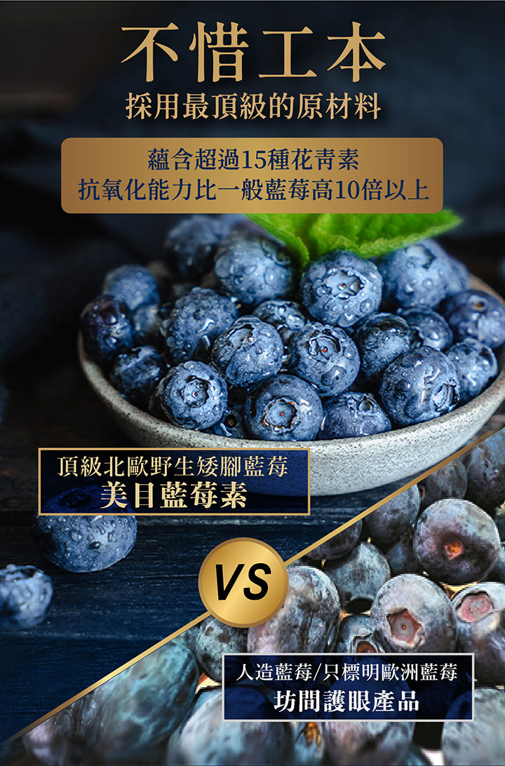 日本命力 - 美目藍莓素 （60粒裝）<$388盒起>